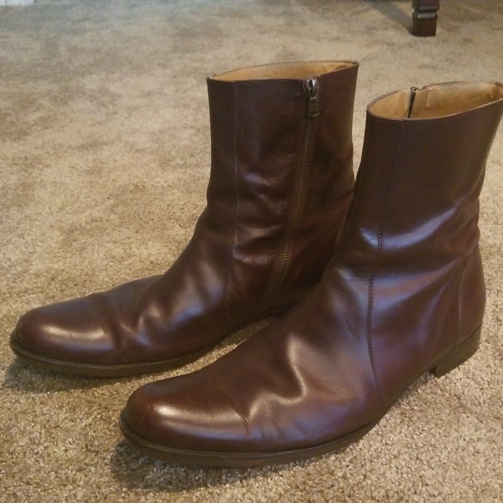 Billy Reid Brown Beatty Dress Boot